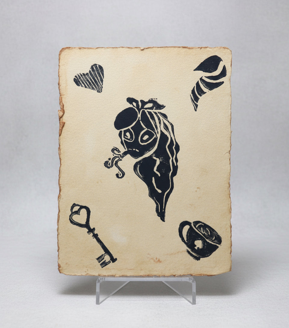 Invasion in Wonderland Print