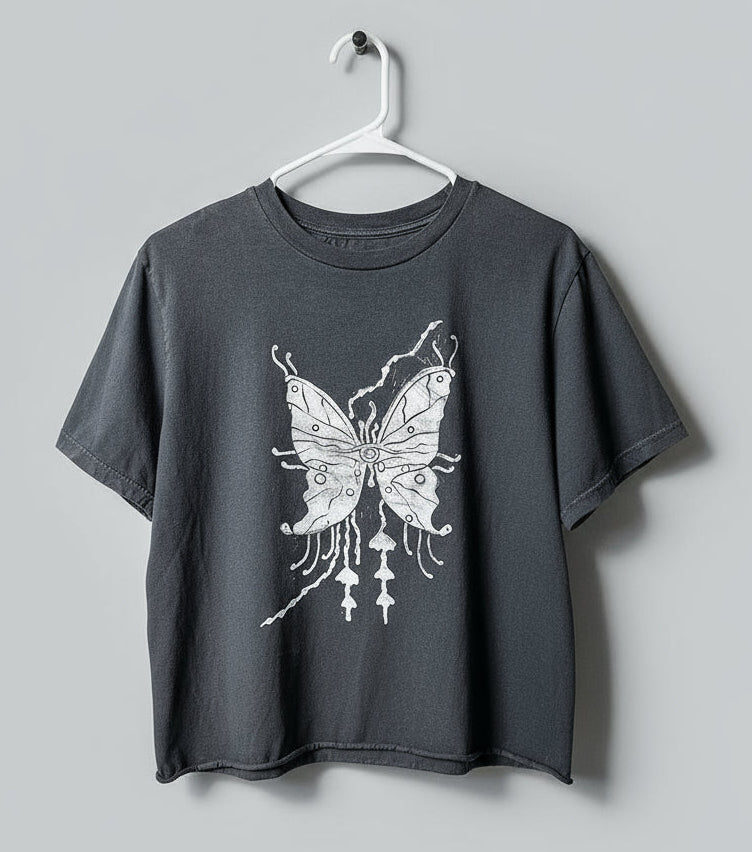 Butterfleye Crop Tee