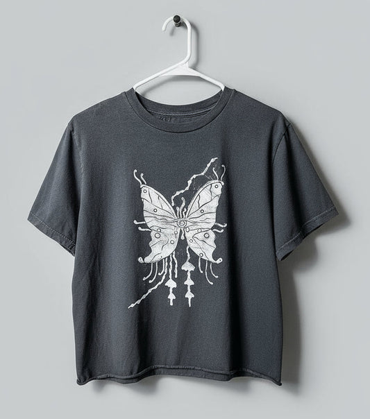 Butterfleye Crop Tee