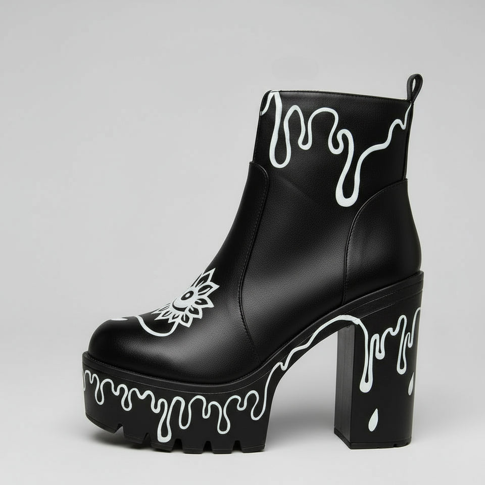 Drip Vision Zip-Style Chelsea Boot