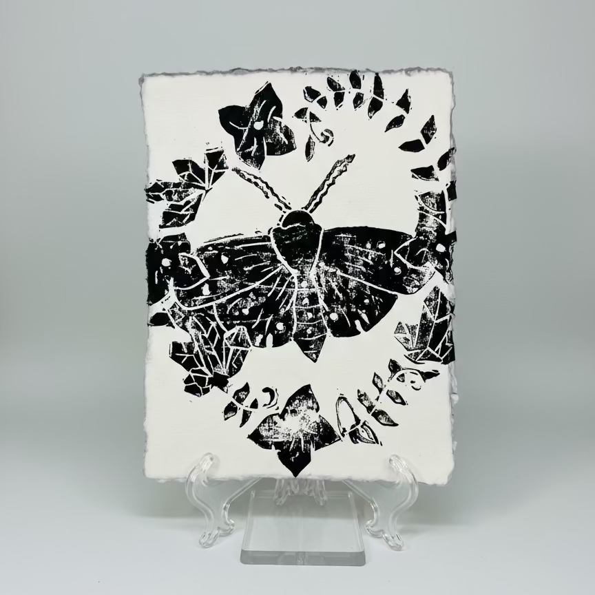Dreamer Moth Print