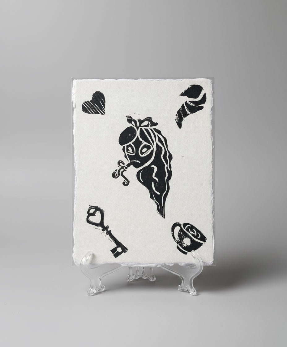 Invasion in Wonderland Print