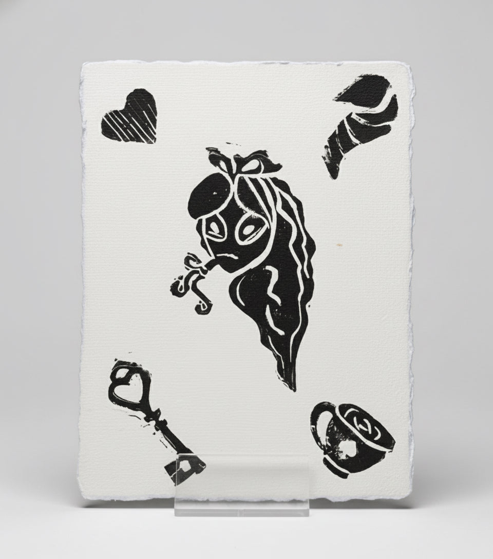 Invasion in Wonderland Print