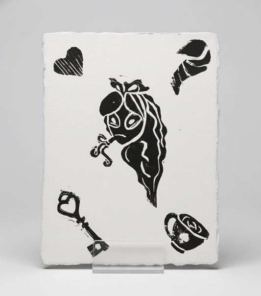 Invasion in Wonderland Print